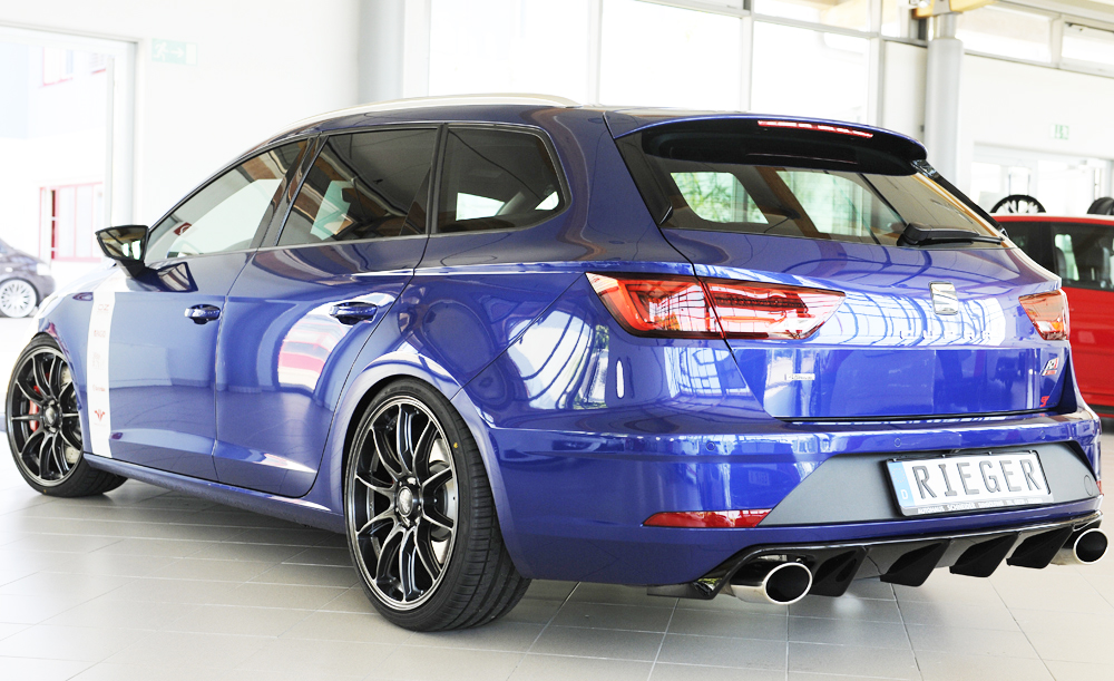 Rieger Heckeinsatz - Seat Leon Cupra Seat Leon Cupra (5F): 5-tür. (ST/Kombi) Rieger Heckeinsatz - Seat Leon Cupra Seat Leon Cupra (5F): 5-tür. (ST/Kombi)