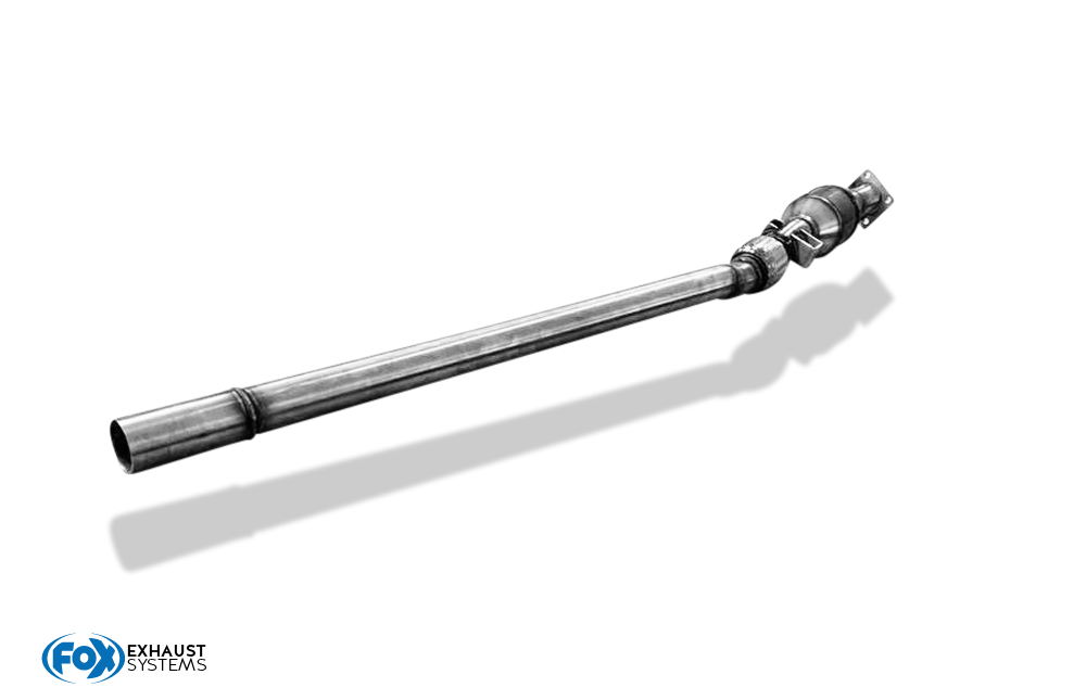 Audi 100 quattro Typ C3 Krümmerrohr mit 200-Zellen Katalysator