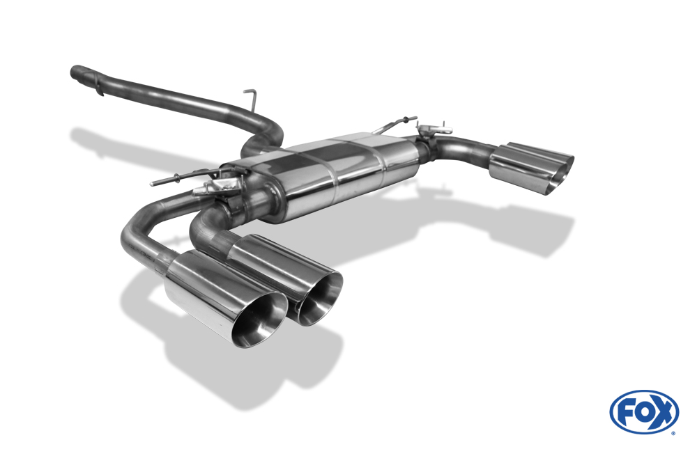 CUPRA Formentor 4x4 Halbanlage ab Kat - 2x100 Typ 25 rechts/links - mit 2 elektronischen Klappen Audi S3 GY - Limousine Halbanlage ab OPF mit Abgasklappen - 2x114 Typ 25 rechts/links