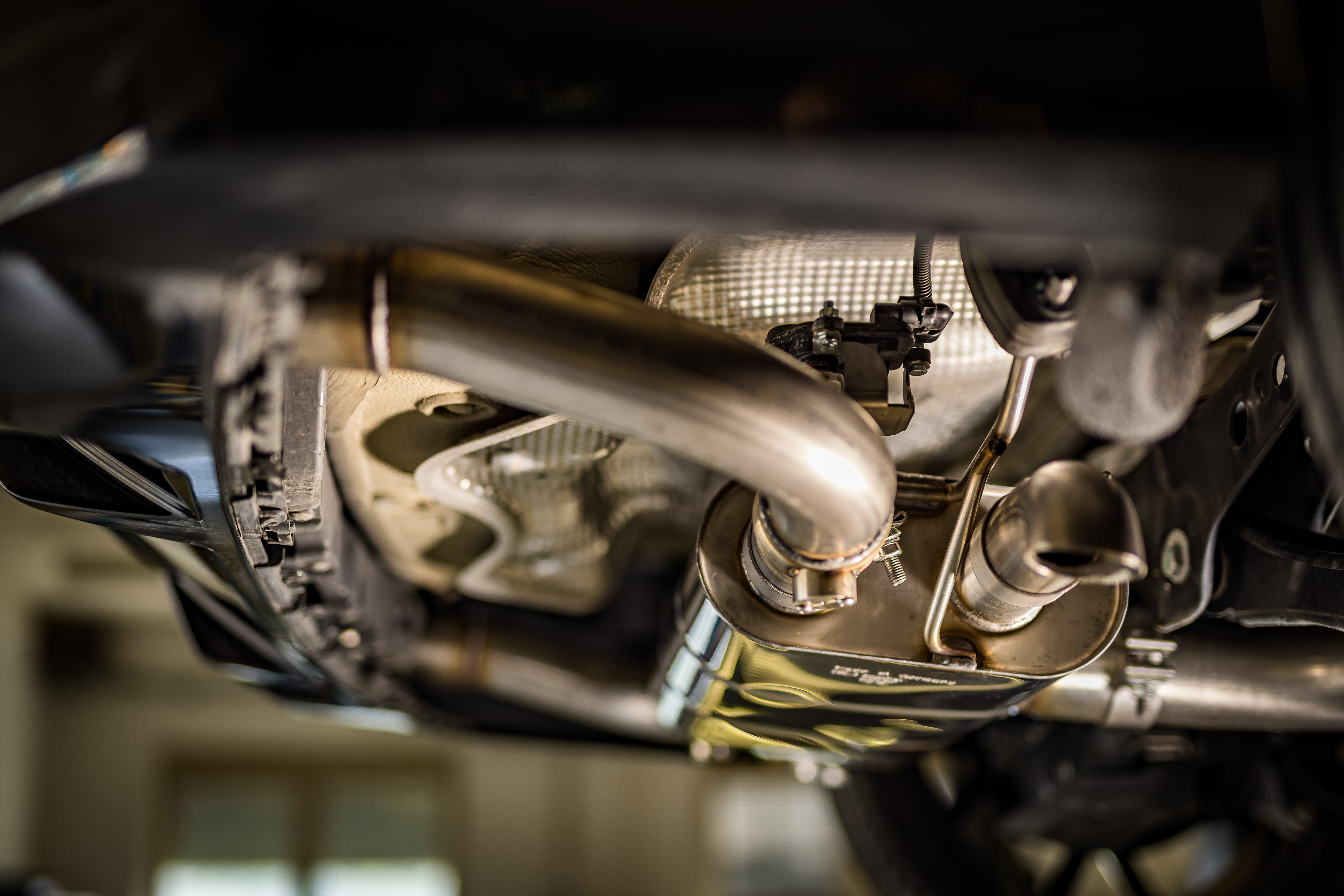 Audi RS3 8Y Limousine Halbanlage ab OPF mit 2 Abgasklappen - Ausgang in den originalen Endrohren Audi RS3 8Y Limousine Halbanlage ab OPF mit 2 Abgasklappen - Ausgang in den originalen Endrohren