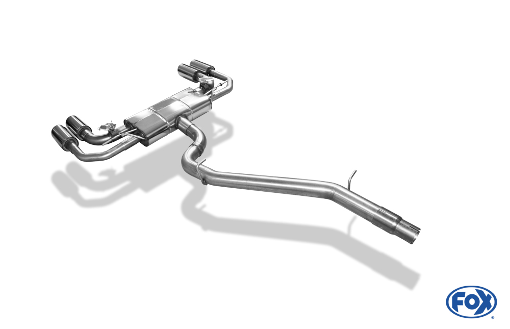 Audi S3 GY - Limousine Halbanlage ab OPF mit Abgasklappen - 2x114 Typ 25 rechts/links