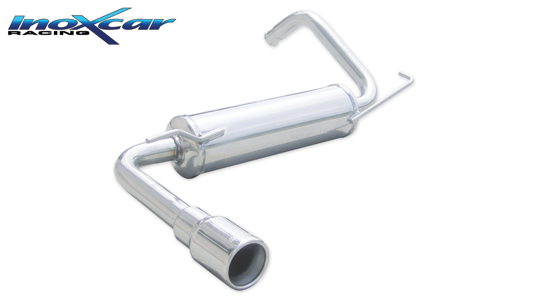 107 1.0 12V (68PS) Sportauspuff 80mm Edelstahl