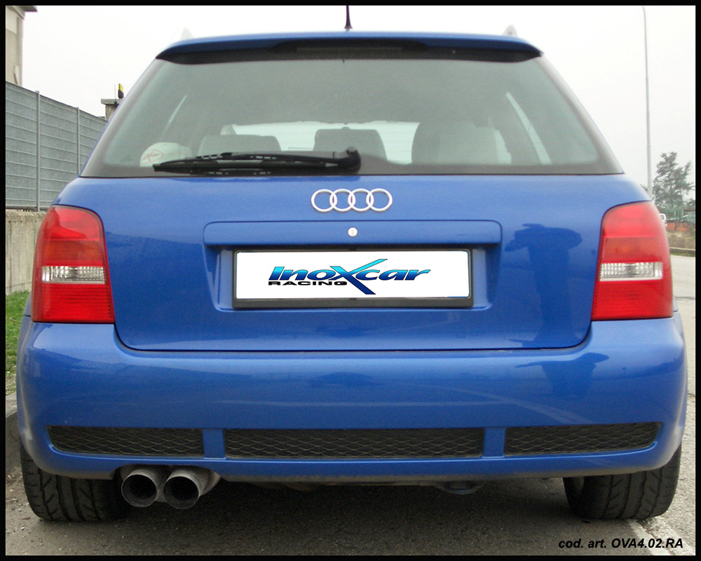 A4 S4 2.7 BiTurbo (265PS) Komplett Sportauspuff 80mm RACING Edelstahl